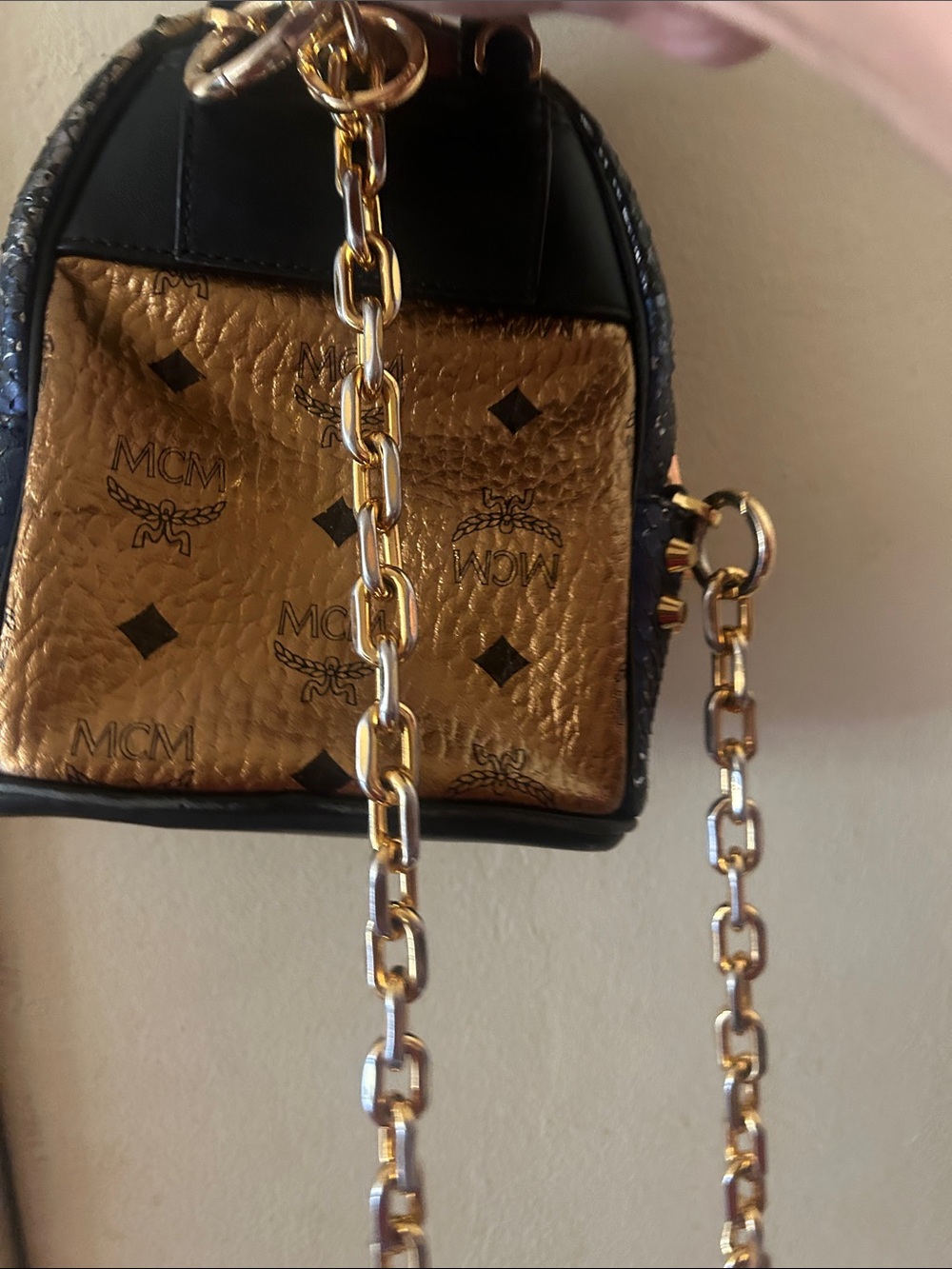 Mcm bag mini adjustable